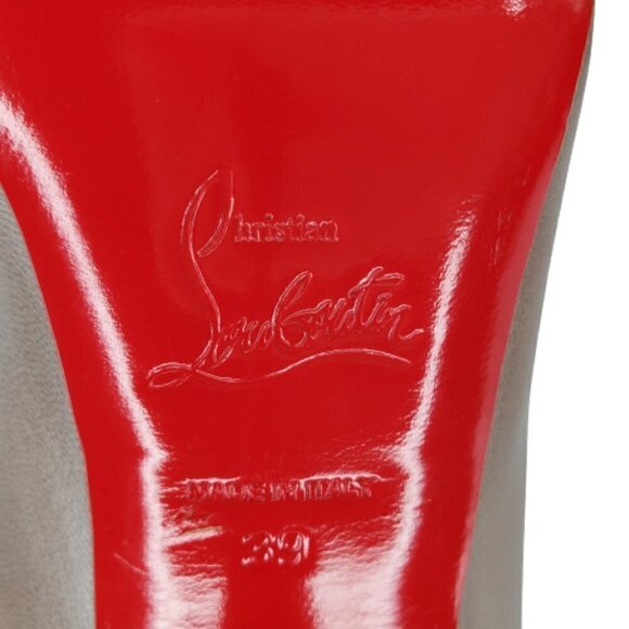 Christian Louboutin Feticha 120 Leather Pumps - Picture 6 of 6